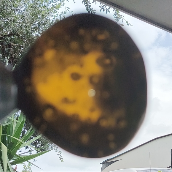 Set of Two Vintage Martini Bubble Glasses - Picture 5 of 6